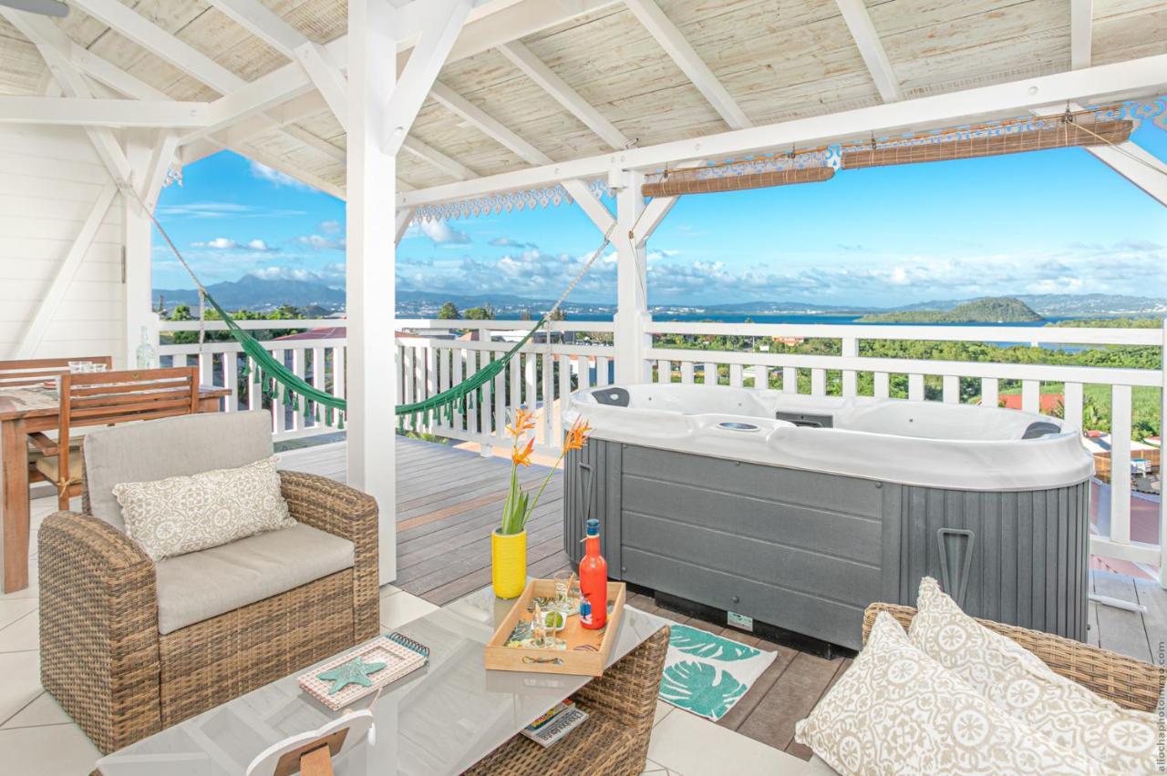 Bungalow Vanille Pacane - Vue Mer Avec Spa Prive 莱特鲁瓦西莱 外观 照片