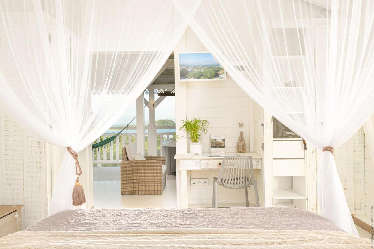 Bungalow Vanille Pacane - Vue Mer Avec Spa Prive 莱特鲁瓦西莱 外观 照片