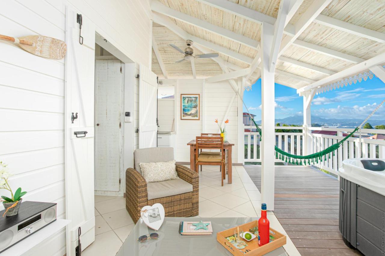 Bungalow Vanille Pacane - Vue Mer Avec Spa Prive 莱特鲁瓦西莱 外观 照片