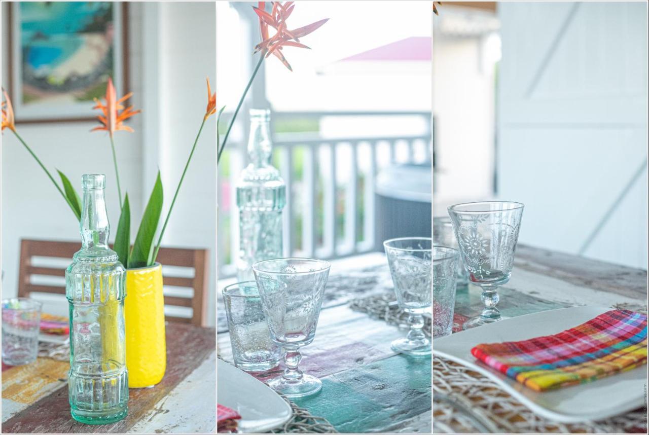 Bungalow Vanille Pacane - Vue Mer Avec Spa Prive 莱特鲁瓦西莱 外观 照片