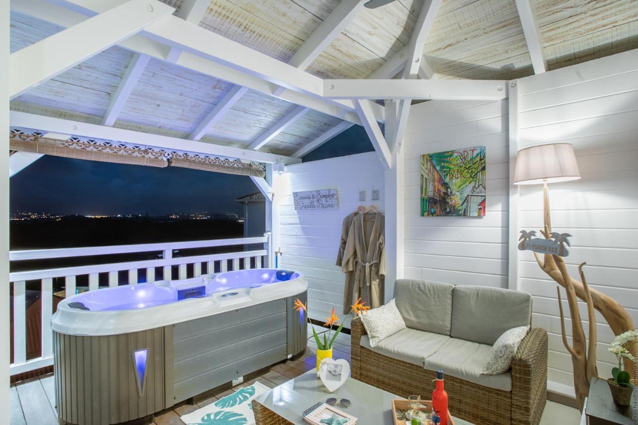 Bungalow Vanille Pacane - Vue Mer Avec Spa Prive 莱特鲁瓦西莱 外观 照片