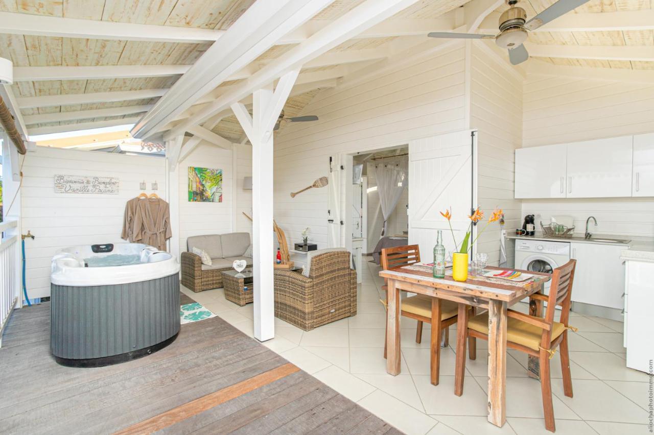 Bungalow Vanille Pacane - Vue Mer Avec Spa Prive 莱特鲁瓦西莱 外观 照片