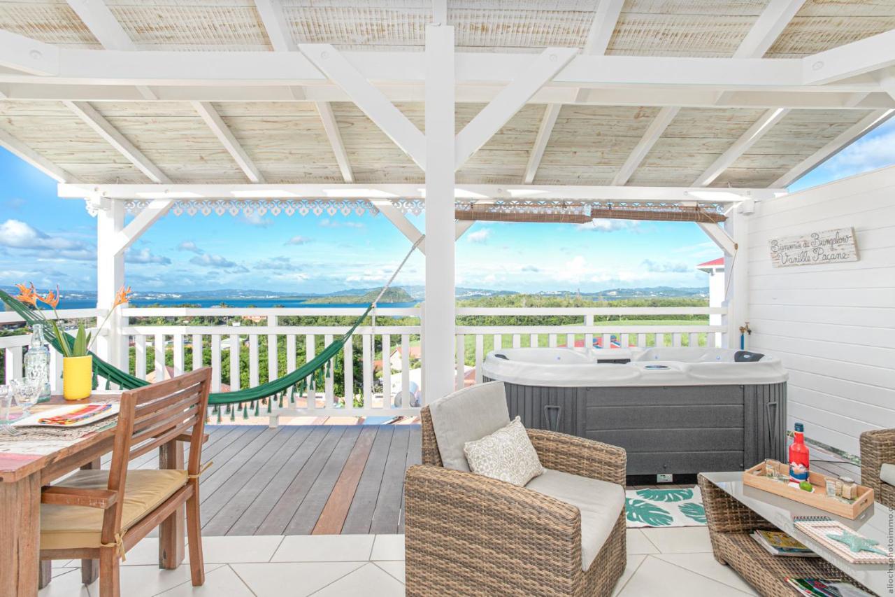 Bungalow Vanille Pacane - Vue Mer Avec Spa Prive 莱特鲁瓦西莱 外观 照片