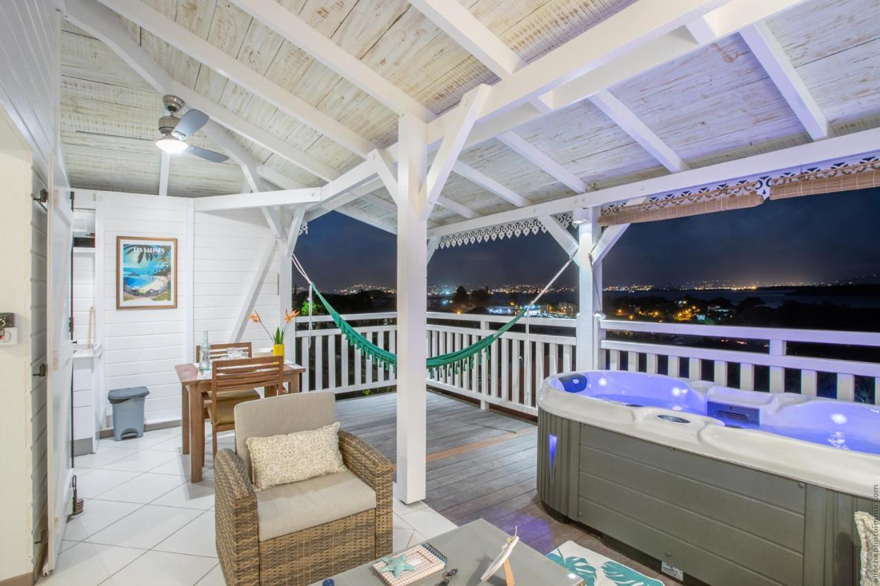 Bungalow Vanille Pacane - Vue Mer Avec Spa Prive 莱特鲁瓦西莱 外观 照片