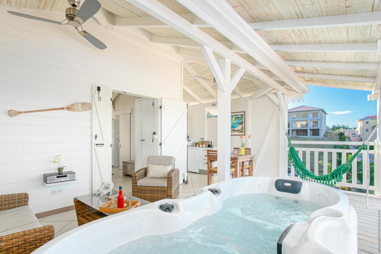 Bungalow Vanille Pacane - Vue Mer Avec Spa Prive 莱特鲁瓦西莱 外观 照片